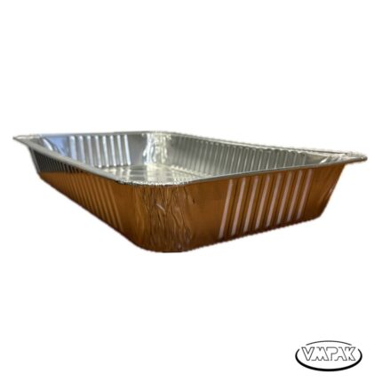 Elevate your catering setup with VMPak's Full Size Shallow Steam Table Pan Aluminum 50 PCS. Crafted for durability and convenience, these pans are perfect for events, buffets, and food storage. With 50 pans per package, ensure you're always ready for any occasion. Upgrade your catering supplies with VMPak today!