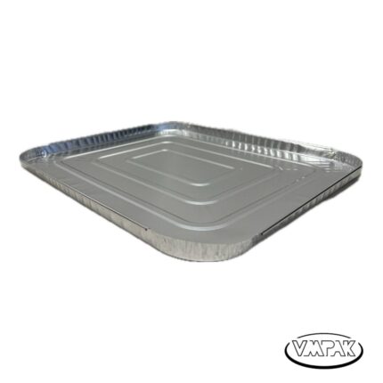 Keep your dishes fresh and secure with VMPak's Half Size Aluminum Pan Lids 100PCS. Perfectly sized to fit half-size aluminum pans, these lids are essential for catering events, food storage, and transportation. With 100 lids in each package, ensure you're always prepared for any culinary endeavor. Upgrade your kitchen organization with VMPak today!