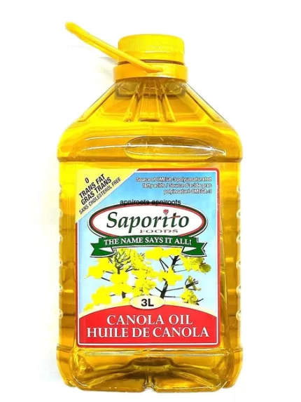 Saporito Canola Oil 3L is a versatile cooking essential that offers numerous benefits. With its high smoke point and neutral flavor, it's perfect for frying, sautéing, baking, and salad dressings. Plus, it's free from trans fats and cholesterol, ensuring a healthier cooking alternative.