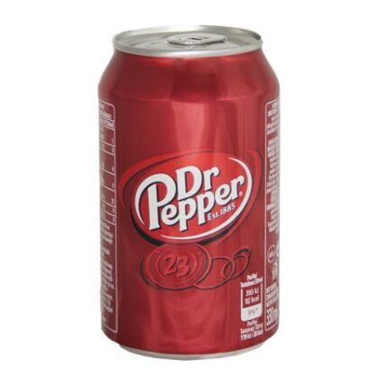 Elevate your refreshment game with our Dr Pepper 24 × 355ML/cs pack and experience the unmatched flavor that has made Dr Pepper a beloved classic.