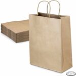 VMpak's Universal Brown Paper Bag With Handle. Measuring 18"x7"x19" inches and conveniently packaged in a 200-bundle case, these bags offer practicality and reliability for all your packaging needs. Perfect for businesses and individuals alike, these bags provide a cost-effective and eco-friendly solution.