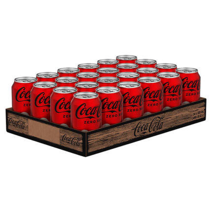 Zero Coke with our convenient 24/cs 355 ML pack. Zero sugar, all the flavor.