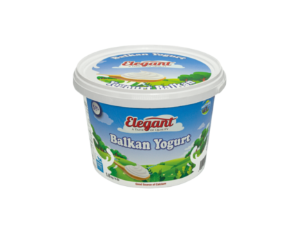 Short Description: Indulge in the creamy richness and subtle tang of Elegant Balkan Yogurt 1.8kg 5.9%. Crafted with care using traditional Balkan methods and featuring a convenient 1.8kg packaging, this yogurt offers a gourmet taste experience perfect for any occasion.