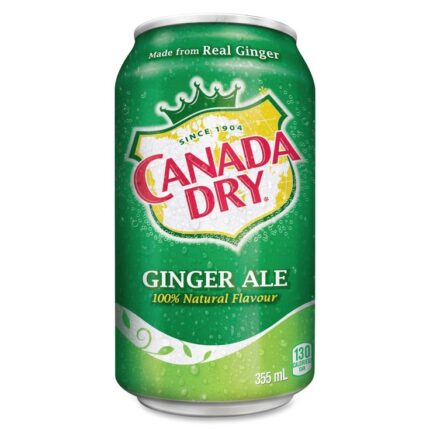 Savor the zesty goodness of Ginger Ale with our convenient 24/cs 355ml pack.