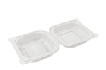 Introducing the 1-Compartment 7" Clamshell Container, your go-to solution for efficient food packaging. This hinged container, also known as a clamshell container, is designed for ultimate convenience. Whether you're storing hot-dogs, rice, salad, shawarma, sandwiches, fries, or other delicacies, its compartment will keep your meal components fresh. Crafted from durable MFPP material, this container ensures reliability and longevity, making it ideal for both commercial and home use. With dimensions measuring 7"x7"x3", this container provides ample space for generous portions while remaining compact enough for easy storage and transport. Available in white, black (with vent holes), or clear options, you can choose the style that suits your needs and preferences. Versatile and practical, the 1-Compartment 7" Clamshell Container is perfect for various foodservice applications, from takeout and delivery to catering and meal prep services. Experience the convenience of organized and secure food packaging with this innovative solution, designed to streamline your operations and enhance customer satisfaction.