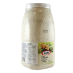 Kraft Creamy Caesar Dressing 3.78L is the ultimate solution for effortlessly enhancing the flavor of your salads, sandwiches, and wraps. Made with premium ingredients, this creamy Caesar dressing offers a rich and indulgent taste that's sure to please even the most discerning palates. Conveniently shelf-stable and ready to use, this dressing eliminates the need for preparation, saving you time and effort in the kitchen. Simply drizzle it over your favorite greens or use it as a dip for vegetables and appetizers to add a burst of flavor to any dish. With its generous 3.78 L size, Kraft Creamy Caesar Dressing ensures you'll never run out during busy service hours. Whether you're operating a restaurant, catering service, or food truck, this dressing is the perfect choice for meeting the demands of your customers. Experience the unbeatable taste and convenience of Kraft Creamy Caesar Dressing 3.78L and elevate your culinary creations to new heights. With its creamy texture and delicious flavor, it's the perfect addition to any menu, adding a touch of sophistication to every dish.
