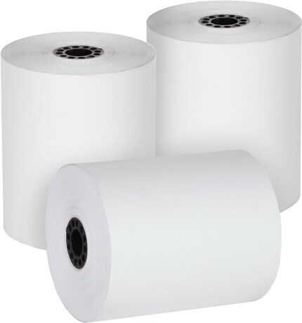 Cash Register Thermal Roll 3 1/8" x 108" is designed to provide a high-quality record of all your transactions. Ideal for use in cash registers, ATM machines, and gas stations, this thermal paper roll guarantees crisp and clear prints every time, eliminating the need for a ribbon. Cash Register Thermal Roll 3 1/8" x 108" 50/cs not only ensures precision in your records but also offers versatility. For those requiring a different paper type, 1-Ply Bond Paper is recommended for kitchen printers, calculators, and adding machines, delivering reliable performance. Additionally, the 2-Ply Carbonless Paper is perfect for credit card machines and impact printers, creating two receipts simultaneously without compromising on quality. Choose Cash Register Thermal Roll 3 1/8" x 108" 50/cs for an efficient and reliable solution to your transaction recording needs, and ensure every detail is captured with clarity.