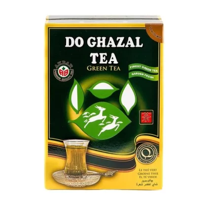 Do Ghazal Green Loose Tea, 500 Grams offers an exceptional tea-drinking experience, bringing the pure and refreshing taste of high-quality green tea into your home. Carefully sourced from the finest tea leaves, this blend delivers a light and invigorating flavor, making it a perfect choice for those who appreciate a natural and wholesome beverage. Each sip is packed with antioxidants, supporting your health and well-being. The generous 500-gram packaging ensures you have an ample supply to enjoy the delightful taste and numerous health benefits of Do Ghazal Green Tea for an extended period. Discover the difference of this premium blend and elevate your tea-drinking ritual with Do Ghazal Green Tea.