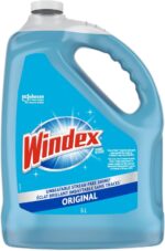 Windex Original Blue Glass and Window Cleaner Refill, 5 L is the ultimate solution for achieving sparkling clean glass surfaces. This cleaner is perfect for windows, mirrors, and other glass surfaces, effortlessly removing fingerprints, smudges, and smears. With its powerful formula, it delivers an unbeatable streak-free shine, ensuring your home looks bright and clean. Windex Original starts working on smudges and smears even before you wipe, making cleaning quick and easy. Whether you're tackling everyday grime or preparing for a special occasion, this 5-liter refill ensures you always have plenty of cleaner on hand to keep your home shining.